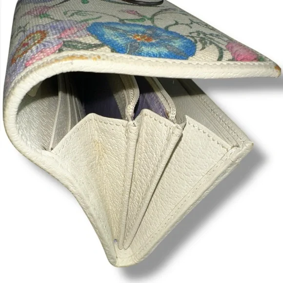 Gucci Floral Canvas Limited Edition Wallet - Picture 9 of 14